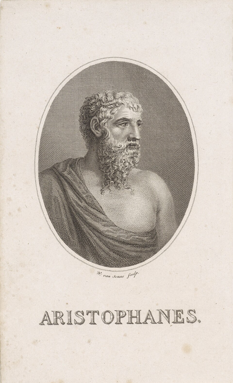 Portrait of Aristophanes